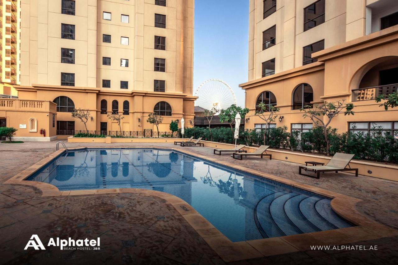 Alphatel Beach Hostel Jbr Dubai Eksteriør billede