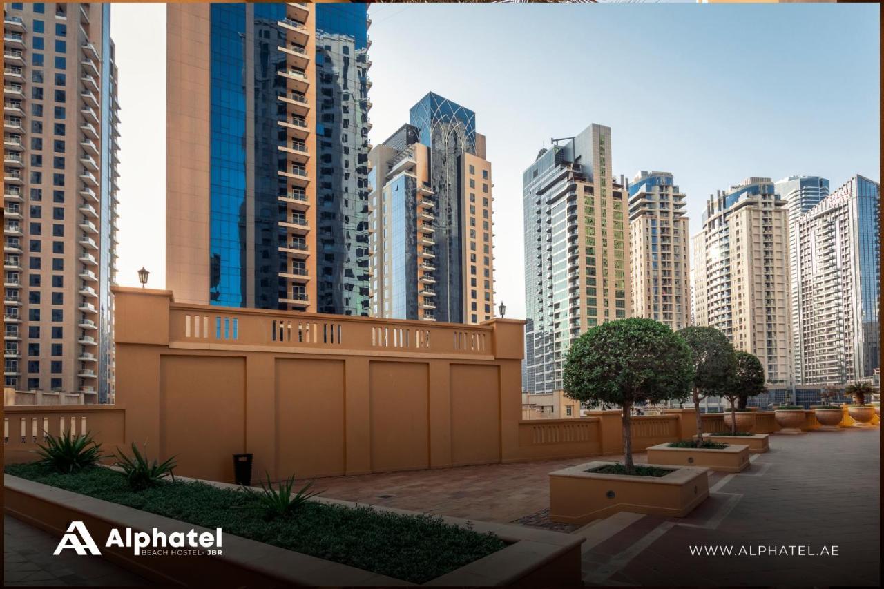 Alphatel Beach Hostel Jbr Dubai Eksteriør billede