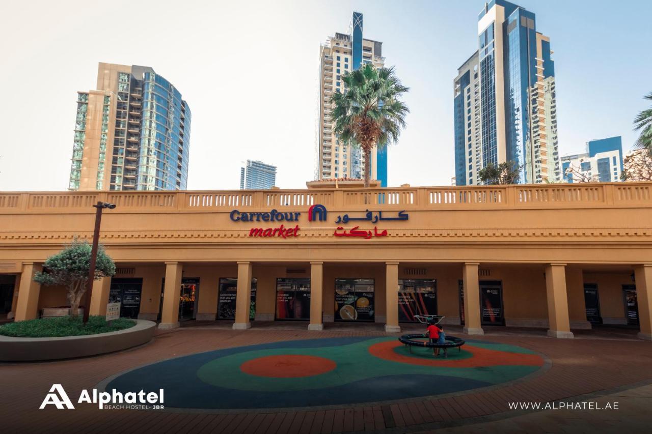Alphatel Beach Hostel Jbr Dubai Eksteriør billede