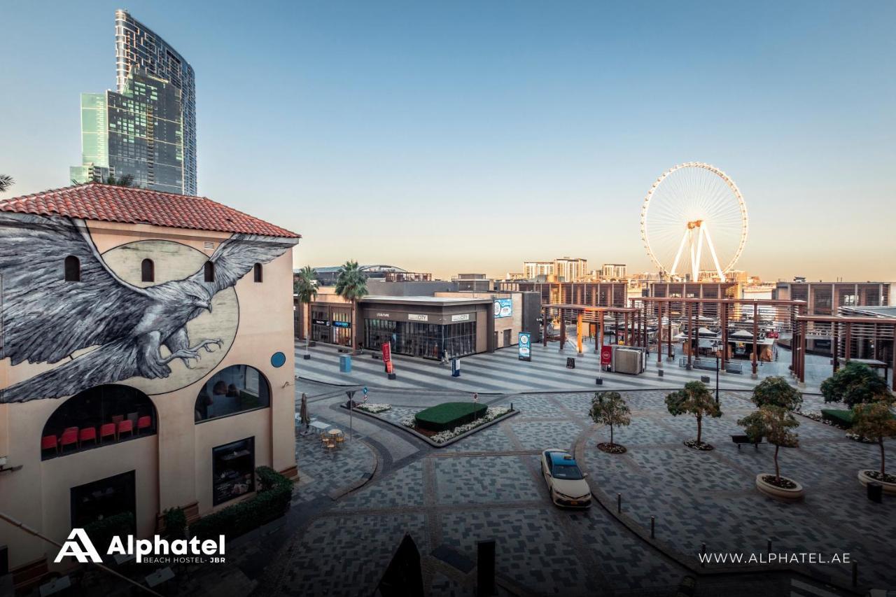 Alphatel Beach Hostel Jbr Dubai Eksteriør billede