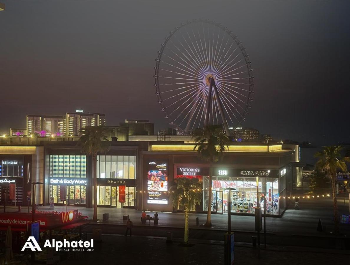 Alphatel Beach Hostel Jbr Dubai Eksteriør billede