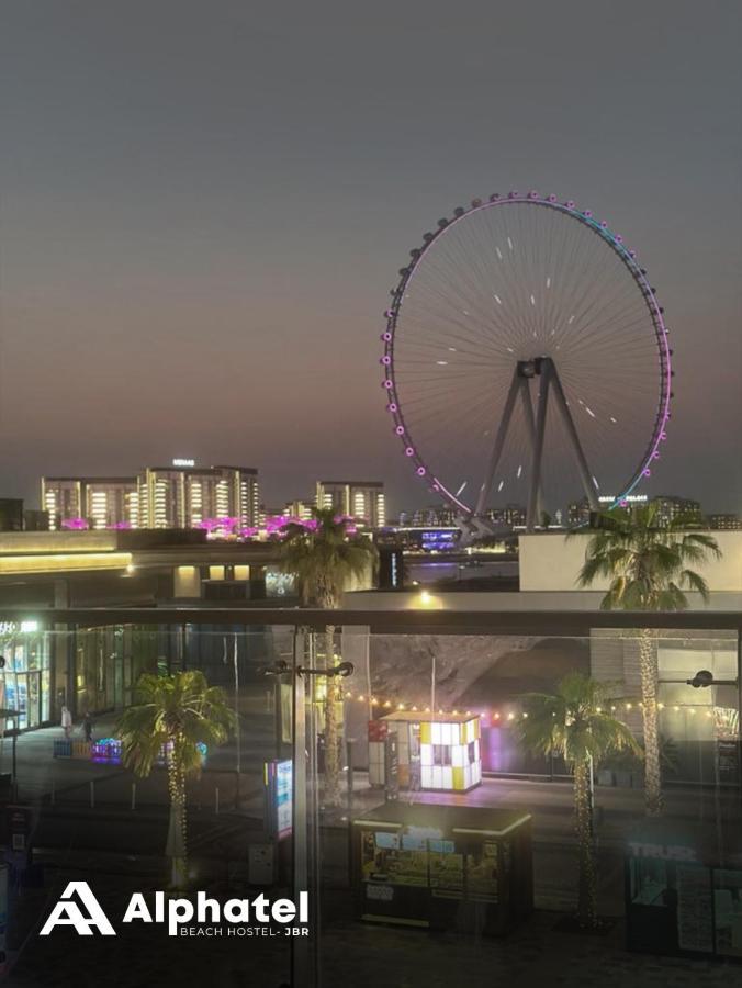 Alphatel Beach Hostel Jbr Dubai Eksteriør billede
