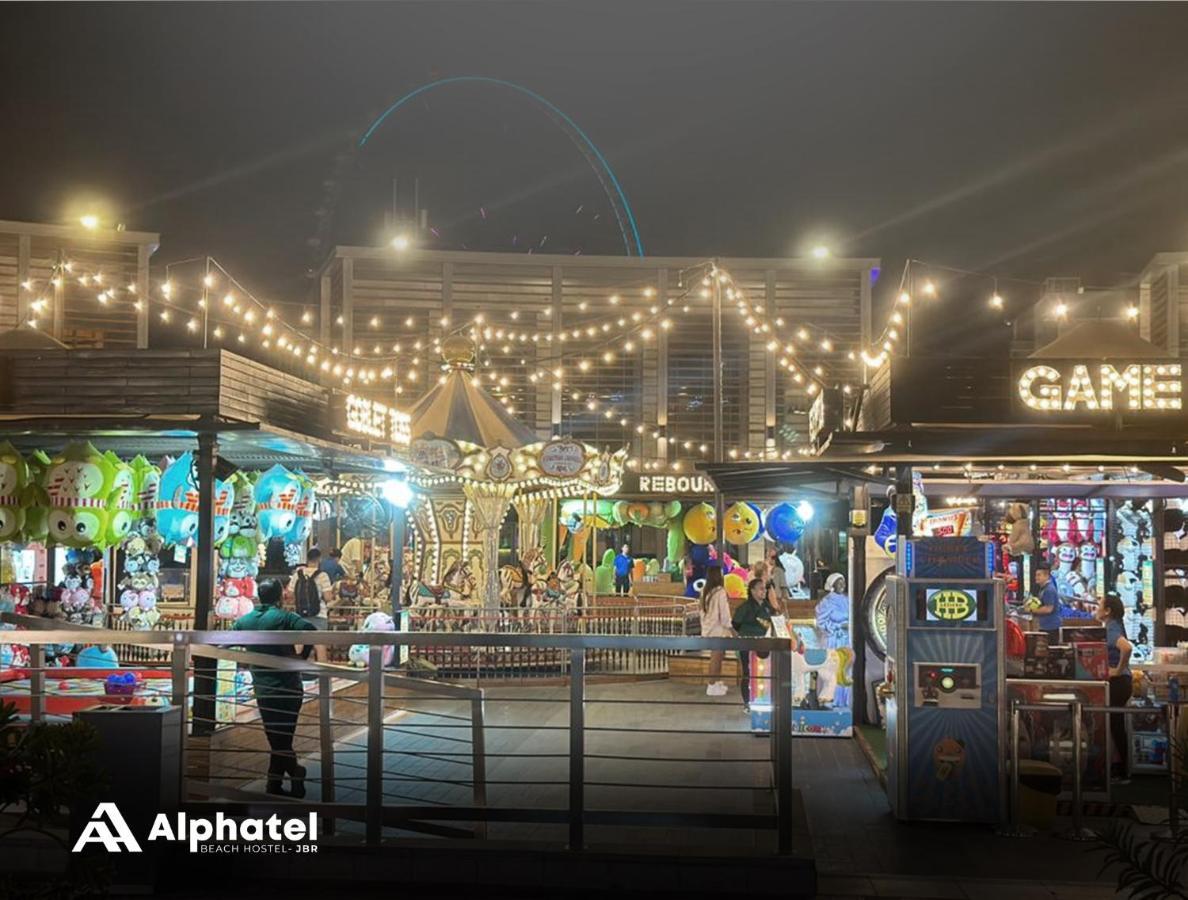 Alphatel Beach Hostel Jbr Dubai Eksteriør billede