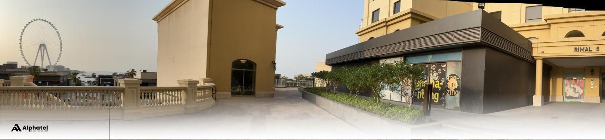 Alphatel Beach Hostel Jbr Dubai Eksteriør billede