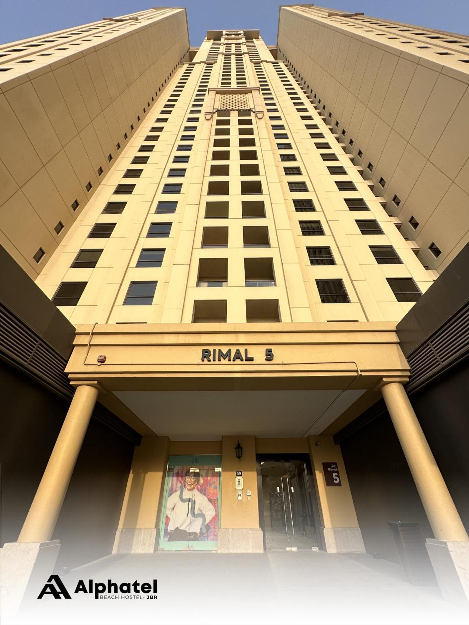 Alphatel Beach Hostel Jbr Dubai Eksteriør billede